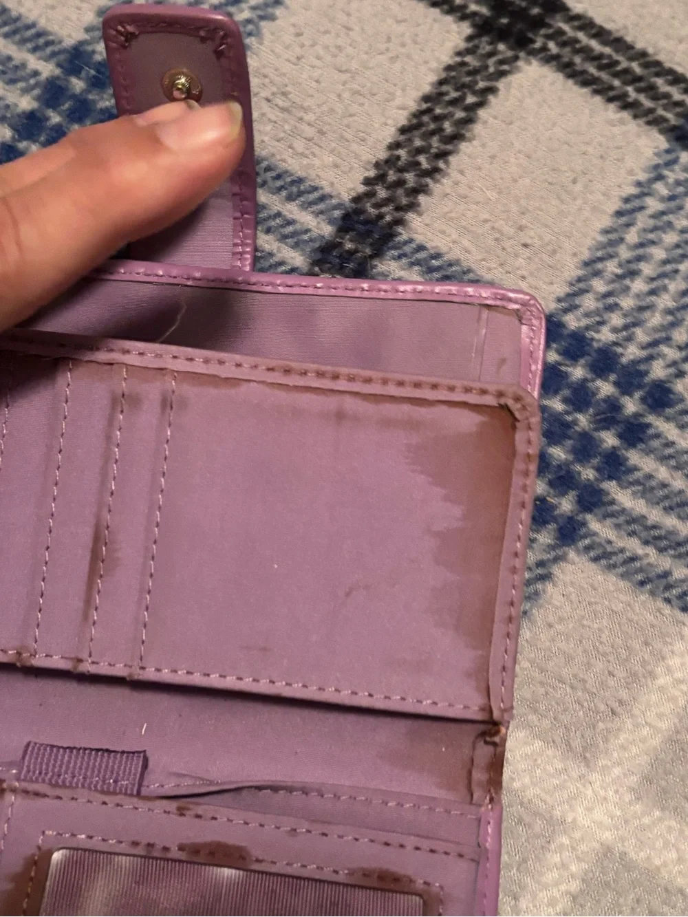 Purple Pop-Art Women's Wallet - Colorful Print